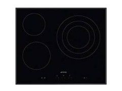 BẾP HỒNG NGOẠI BA VÙNG NẤU SMEG SE363ETB
